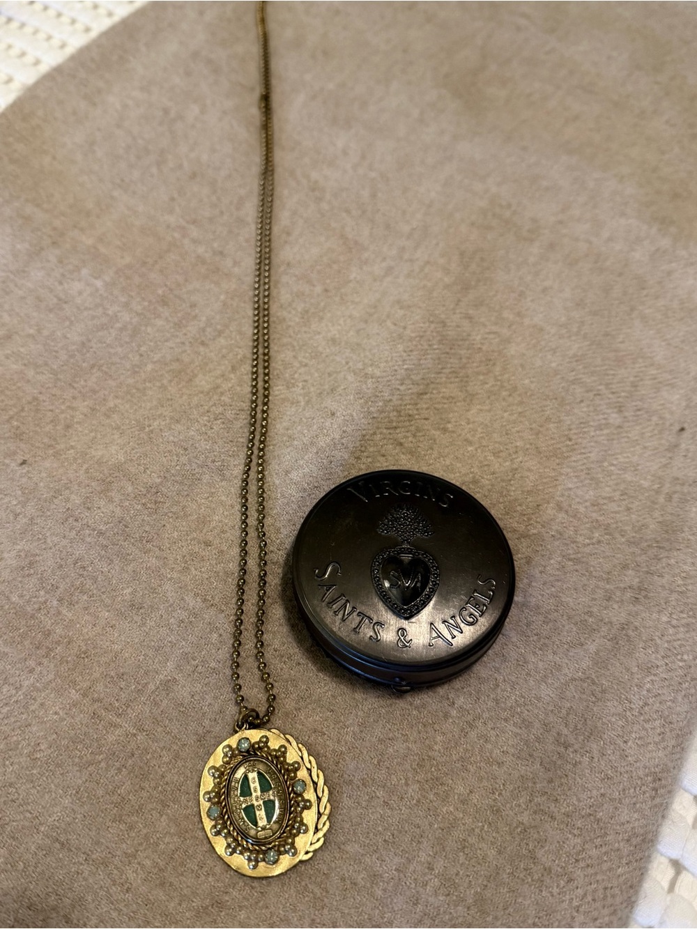 Virgins, Saints & Angels Locket Necklace